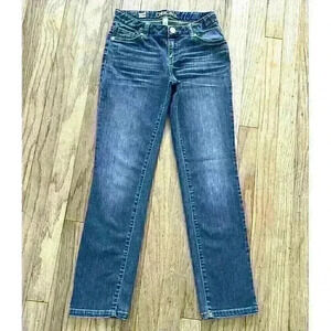 Cherokee Moulant stretch adjustable waist Skinny Girls Jeans Size12 Excllnt Cndt